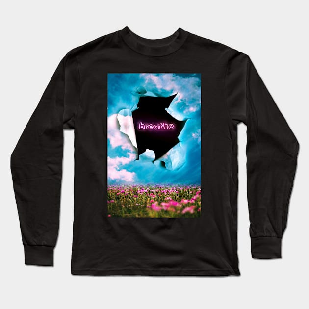 Breathe Long Sleeve T-Shirt by SeamlessOo